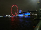 London Eye at night